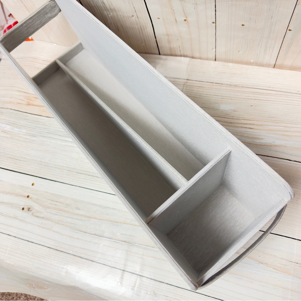 Caraway Home Baking sheets Pan Storage Bin cubby gray